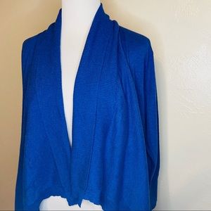CAbi blue cardigan